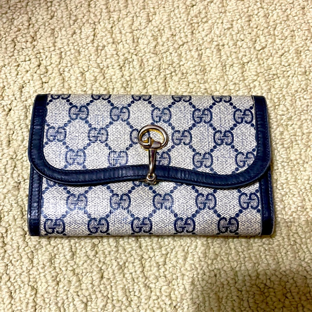 Gucci 80's Vintage Long Wallet